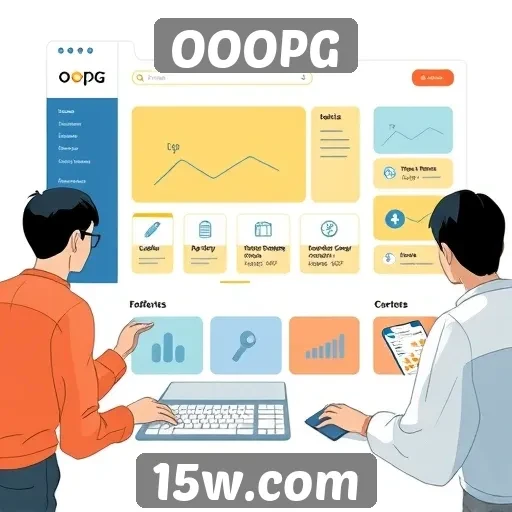 Análise da interface do usuário no site OOOPG